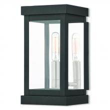Livex Lighting 20701-04 - 1 Lt BK Outdoor Wall Lantern