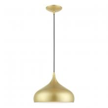 Livex Lighting 41172-33 - 1 Light Soft Gold Pendant