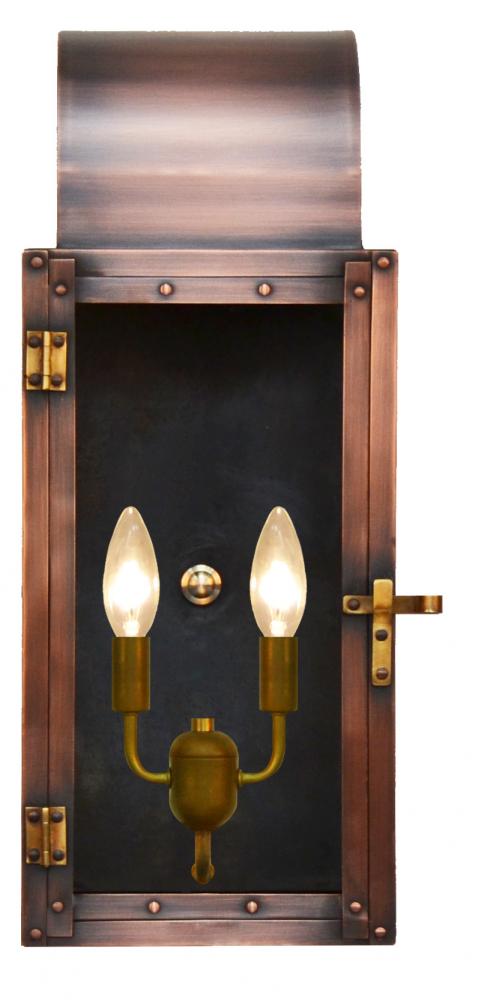 The CopperSmith Whitney Wall Mount Outdoor Lantern Sconce - Thumbnail 2