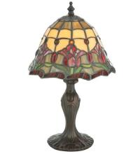 Meyda Green 112093 - 13.5"H Colonial Tulip Accent Lamp