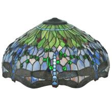 Meyda Green 16943 - 22" Wide Tiffany Hanginghead Dragonfly Shade