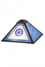 Meyda Green 178516 - 13"Sq Personalized State Trooper Shade