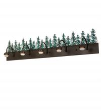 Meyda Green 178528 - 48" Wide Tall Pines 5 LT Vanity Hardware