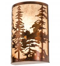 Meyda Green 224711 - 12" Wide Tall Pines Wall Sconce