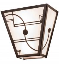 Meyda Green 247068 - 13" Wide Revival Deco Wall Sconce