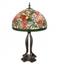 Meyda Green 252596 - 33" High Romance Rose Table Lamp