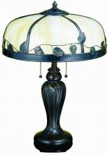 Meyda Green 26904 - 24" High Poplar Leaf Table Lamp