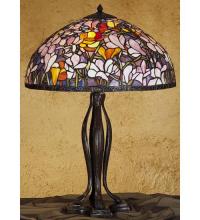 Meyda Green 31146 - 32"H Tiffany Magnolia Table Lamp