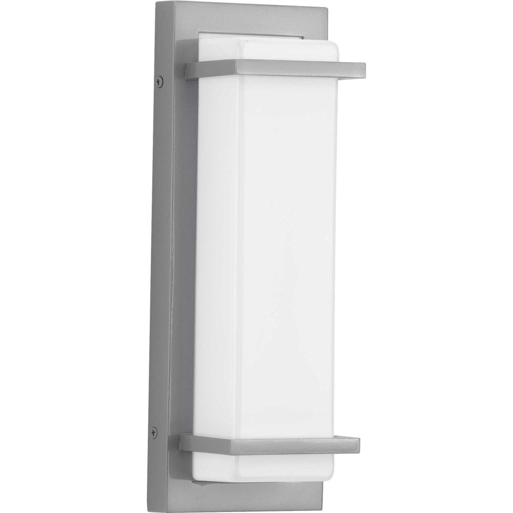 Z-1080 LED Collection Metallic Gray One-Light Small LED Outdoor Sconce