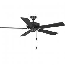 Progress P250080-143 - AirPro 52 in. Graphite 5-Blade AC Motor Transitional Ceiling Fan