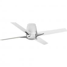 Progress P250028-028 - Lindale Collection 52" Four-Blade Satin White Ceiling Fan