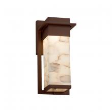 Justice Design Group ALR-7541W-DBRZ - Pacific Small Outdoor LED Wall Sconce
