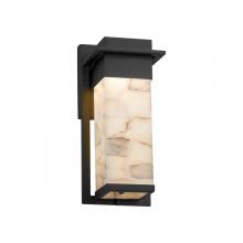 Justice Design Group ALR-7541W-MBLK - Pacific Small Outdoor LED Wall Sconce