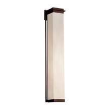 Justice Design Group CLD-7547W-DBRZ - Pacific 48" LED Outdoor Wall Sconce