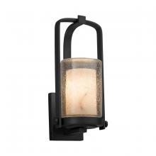 Justice Design Group FAL-7581W-10-MBLK - Atlantic Small Outdoor Wall Sconce