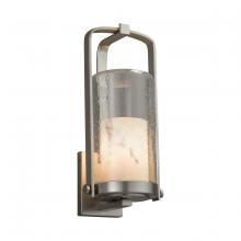 Justice Design Group FAL-7584W-10-NCKL - Atlantic Large Outdoor Wall Sconce