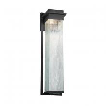 Justice Design Group FSN-7545W-RAIN-MBLK - Pacific 24" LED Outdoor Wall Sconce