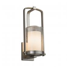 Justice Design Group FSN-7581W-10-OPAL-NCKL - Atlantic Small Outdoor Wall Sconce