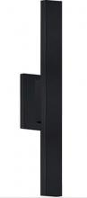 Justice Design Group NSH-7655W-MBLK - Zarai ADA 24” LED Outdoor Wall Sconce