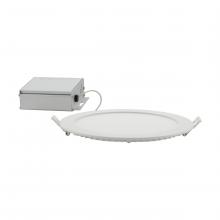 Satco Products Inc. S11828 - 24 Watt; LED Direct Wire Downlight; Edge-lit; 8 inch; CCT Selectable; 120 volt; Dimmable; Round;