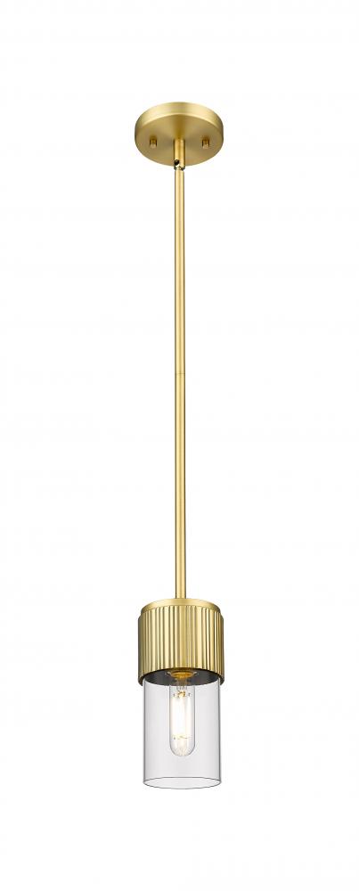 Bolivar - 1 Light - 5 inch - Brushed Brass - Pendant