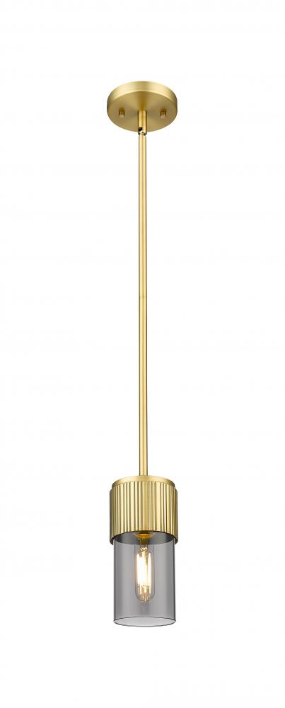 Bolivar - 1 Light - 5 inch - Brushed Brass - Pendant
