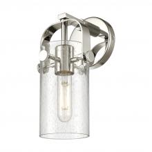 Innovations Lighting 423-1W-PN-G423-7SDY - Pilaster II Cylinder - 1 Light - 5 inch - Polished Nickel - Sconce
