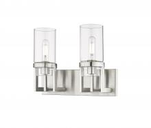 Innovations Lighting 426-2W-SN-G426-8CL - Utopia - 2 Light - 15 inch - Satin Nickel - Bath Vanity Light