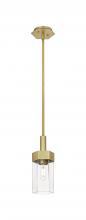 Innovations Lighting 427-1S-BB-G427-9CL - Claverack - 1 Light - 6 inch - Brushed Brass - Pendant