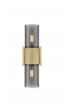 Innovations Lighting 428-2WL-BB-G428-7SM - Bolivar - 2 Light - 5 inch - Brushed Brass - Bath Vanity Light