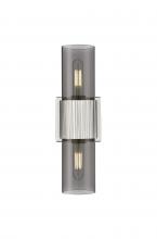 Innovations Lighting 428-2WL-SN-G428-7SM - Bolivar - 2 Light - 5 inch - Satin Nickel - Bath Vanity Light