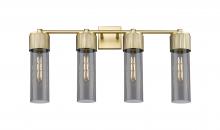 Innovations Lighting 428-4W-BB-G428-12SM - Bolivar - 4 Light - 31 inch - Brushed Brass - Bath Vanity Light