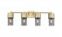 Innovations Lighting 428-4W-BB-G428-7SM - Bolivar - 4 Light - 31 inch - Brushed Brass - Bath Vanity Light