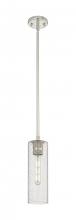 Innovations Lighting 434-1S-PN-G434-12SDY - Crown Point - 1 Light - 5 inch - Polished Nickel - Pendant