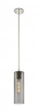 Innovations Lighting 434-1S-PN-G434-12SM - Crown Point - 1 Light - 5 inch - Polished Nickel - Pendant