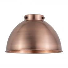 Innovations Lighting MFD-10-AC - Derby Light 10 inch Antique Copper Metal Shade