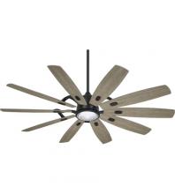 Minka-Aire F864L-CL/SG - 65" Ceiling Fan With LED Light Kit