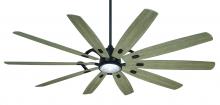 Minka-Aire F865L-CL/SG - 84" Ceiling Fan With LED Light Kit