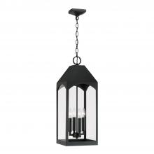 Capital 946342BK - 4 Light Outdoor Hanging Lantern