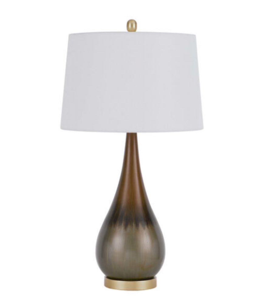 Carmi Taupe Table Lamp