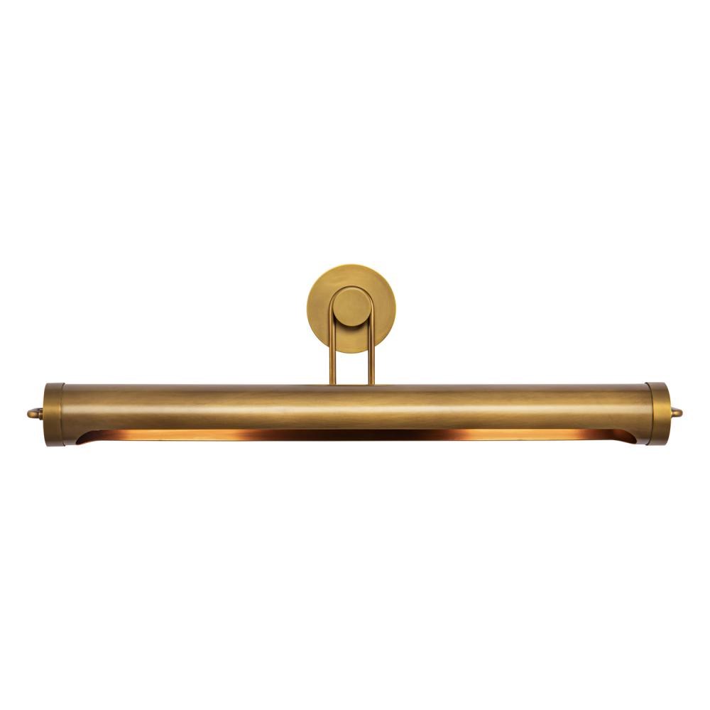 Wynwood 32-in Vintage Brass 2 Lights Wall/Picture Light