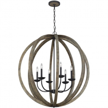 Visual Comfort & Co. Studio Collection F3186/6WOW/AF - Large Pendant