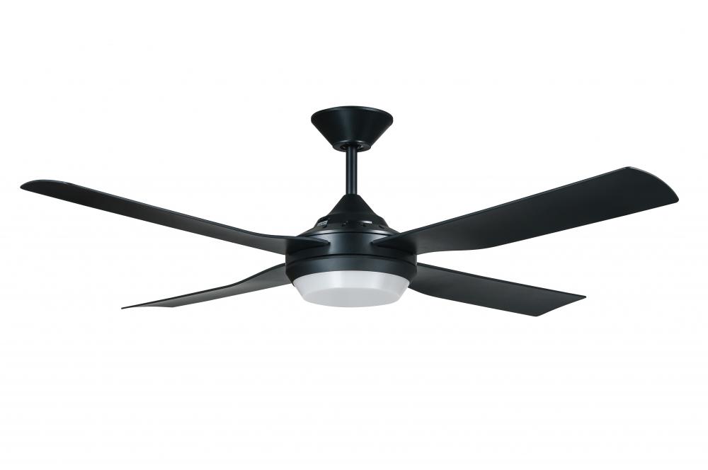 Lucci Air Moonah Black 52-inch LED Light with Remote Control Ceiling Fan