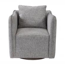 Uttermost 23492 - Uttermost Corben Gray Swivel Chair