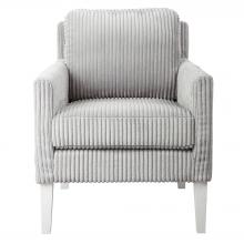 Uttermost 23532 - Uttermost Cavalla Gray Accent Chair