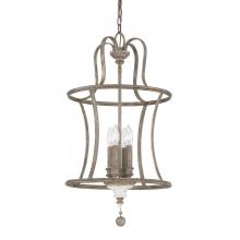 Austin Allen & Co. 9A200A - 4-Light Pendant in Distressed Grey and White French Antique