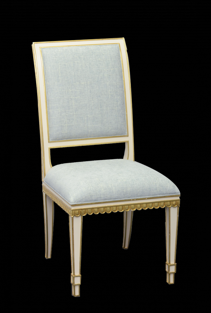 Ines Ivory Chair, Mixology Moonstone