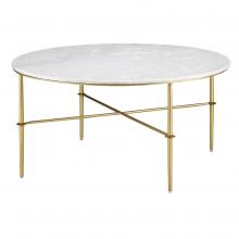 Currey 4000-0145 - Kira Marble Cocktail Table